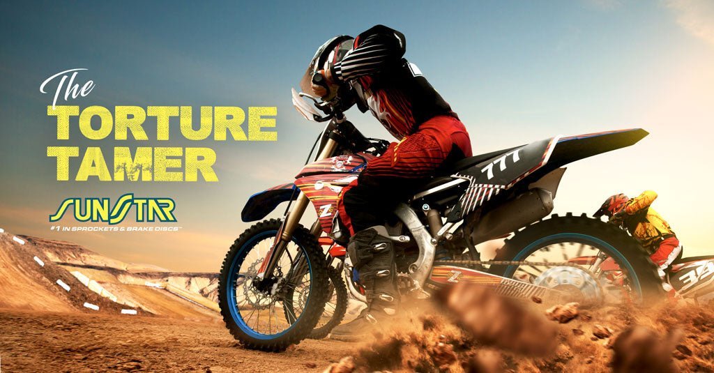 CROSS-COUNTRY RACING TORTURES EQUIPMENT. BUT IT HASN’T BROKEN THIS SPROCKET. - Sunstar-mc