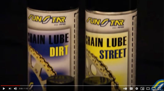 SUNSTAR MX & STREET CHAIN LUBE - NEW FROM 2013! - Sunstar-mc