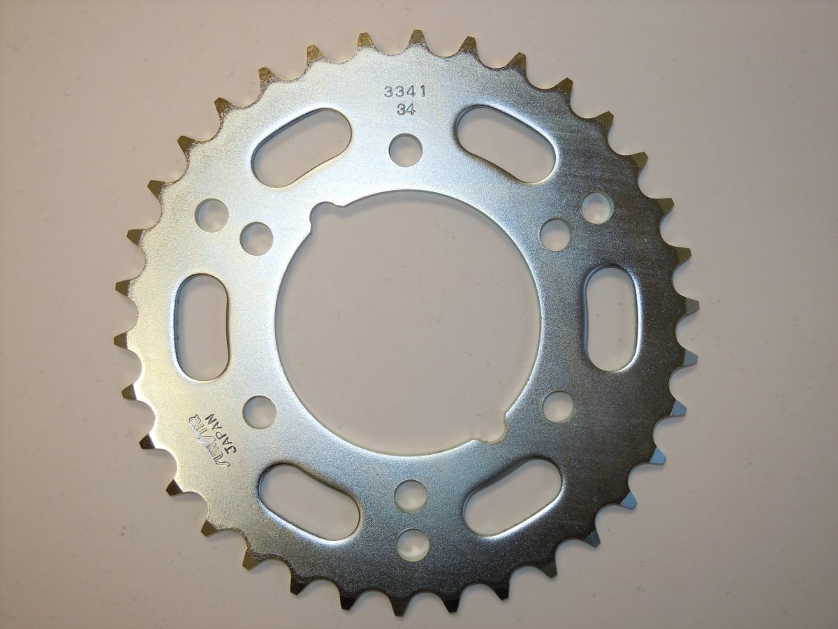 2 - 334134 - Sunstar Sprockets and Chains - 2 - 3341 520 Steel Rear Sprocket