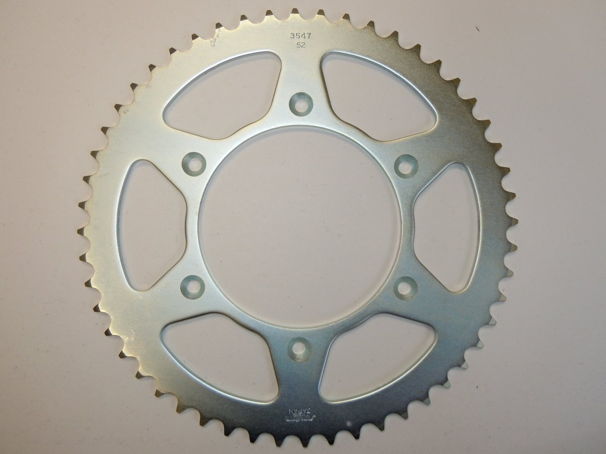 2 - 354750 - Sunstar Sprockets and Chains - 2 - 3547 520 Steel Rear Sprocket