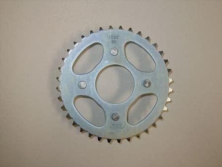 2-102235-Sunstar Sprockets and Chains-2-1022 420 Steel Rear Sprocket