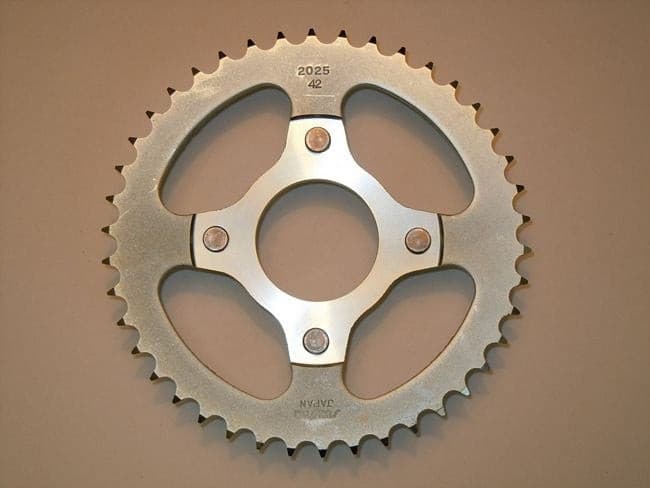 2-202542-Sunstar Sprockets and Chains-2-2025 428 Steel Rear Sprocket