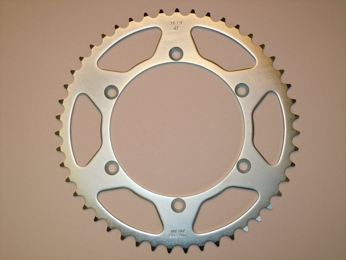 2-361950-Sunstar Sprockets and Chains-2-3619 520 Steel Rear Sprocket