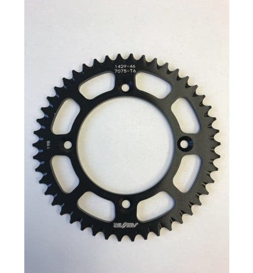 5-142946BK-Sunstar Sprockets and Chains-5-1429 420 Works Aluminum Rear Sprocket