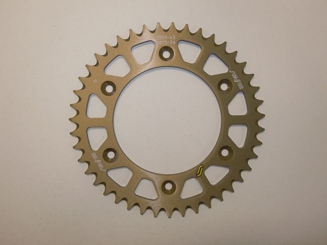 5-355943-Sunstar Sprockets and Chains-5-3559 520 Works Aluminum Rear Sprocket