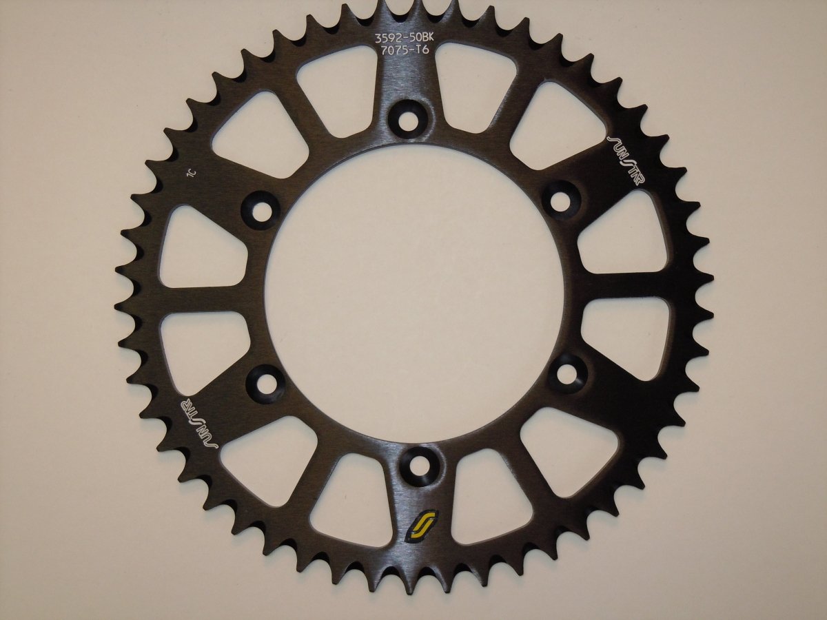 5-359243-Sunstar Sprockets and Chains-5-3592 520 Works Aluminum Rear Sprocket