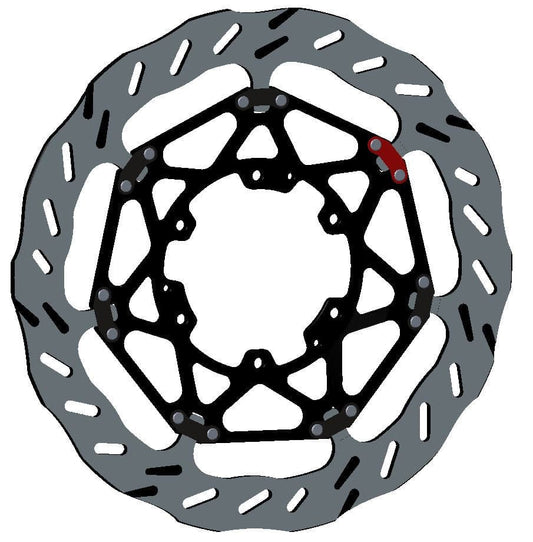 EP047R-Sunstar Sprockets and Chains-EP047R EPTA Non round floating 310mm